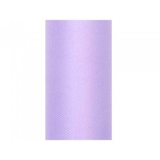 9 m tulle lilas 30 cm