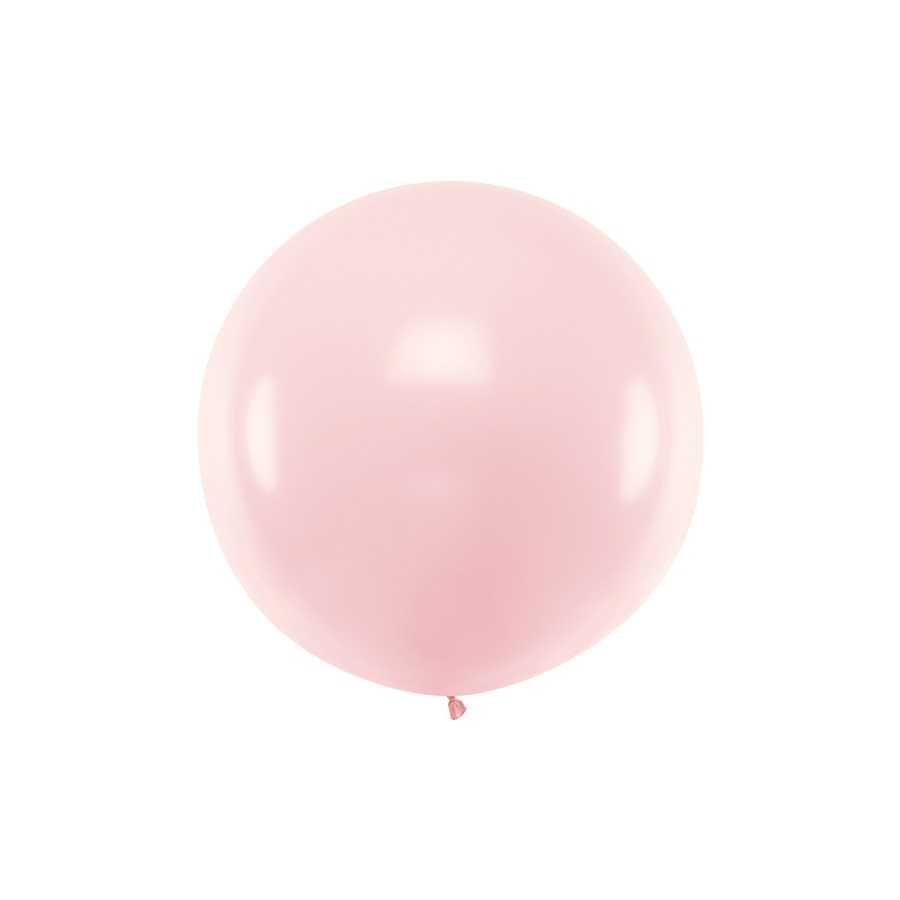 Ballons de baudruche - rose bébé pastel