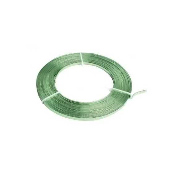 3 m de fil de fer vert de 5 mm plat