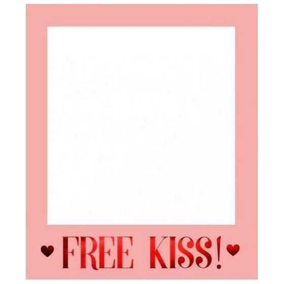 Pancarte Free Kiss